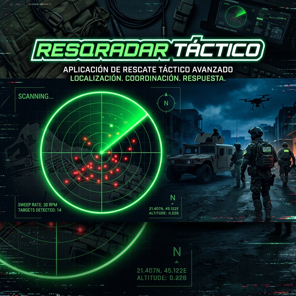 ResQRadar Interfaz Gráfica